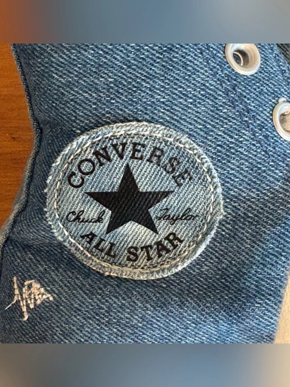 CONVERSE‎ Women's Chuck Taylor All Star Lift Denim Stars Ortholite Insole 6.5